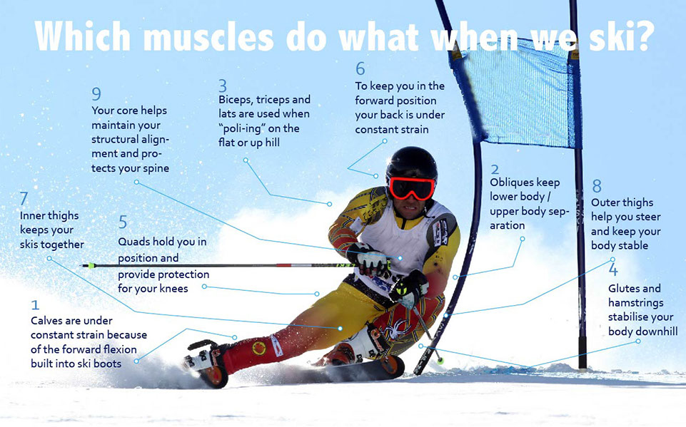 Getting Ski Fit - how to avoid injuries 