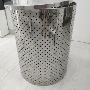 Metal wash bin Bodyworks Clinic Marbella